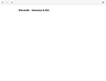Tablet Screenshot of ele-venth.com